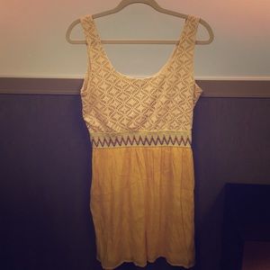 mini boho crocheted sundress, M